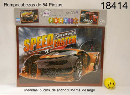 Imagen de ROMPECABEZAS DE 54 PIEZAS "AUTOS" 2.24